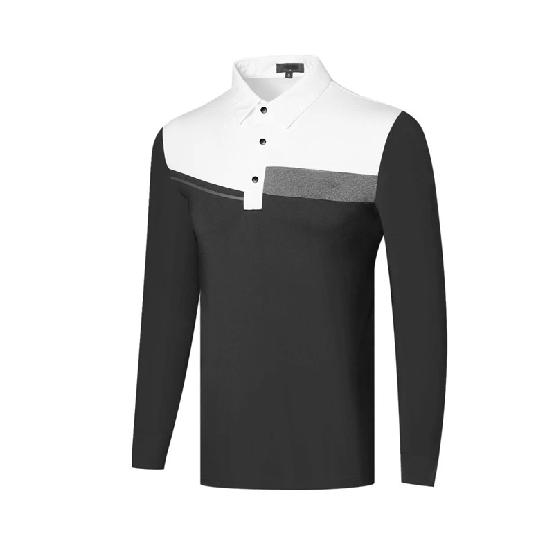 Summer Autumn Golf Long Sleeve T shirt Clothing Men's Quick Drying