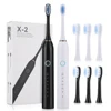 Electric Toothbrush 4 Brush Head Dental Tooth Vibration Whitening Cleaner Efficient Cleaning Oral Care IPX67 45 days Use time