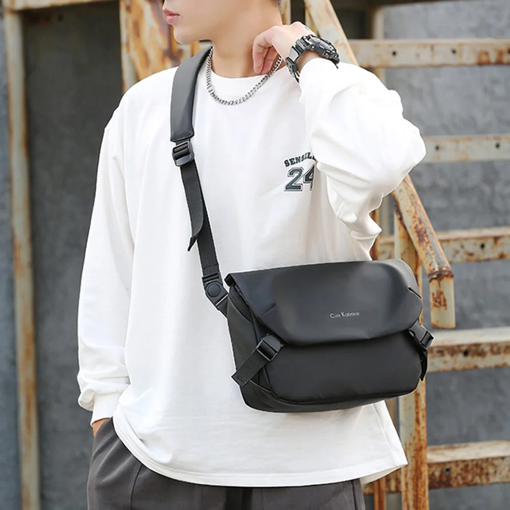 Borsa a tracolla da uomo Borsa a tracolla con cuscino Oxford di grande capacità Impermeabile Traspirante Durevole Resistente ai graffi per_voghion.com