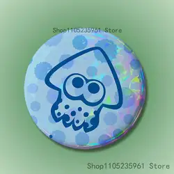 Splatoon Themed Round Cosplay Pin Badge Set - Fans Collectible Souvenir Gift - 44X44mm (Z12)