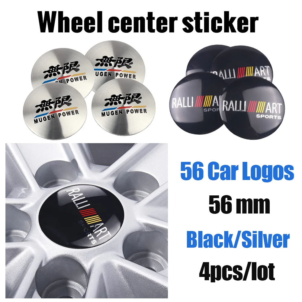 56mm Car Wheel Center Stickers Hub Cap Cover Accessoires For Seat Ibiza  Leon Cupra FR 6L Mk3 Mk2 6J 5F Ateca MK1 Formentor Altea| | - AliExpress