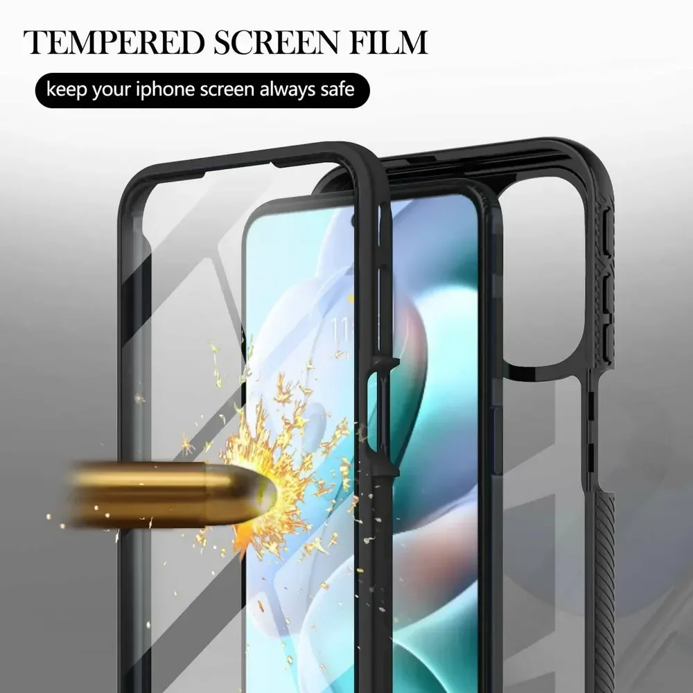 Crystal Clear 360° Protection Case