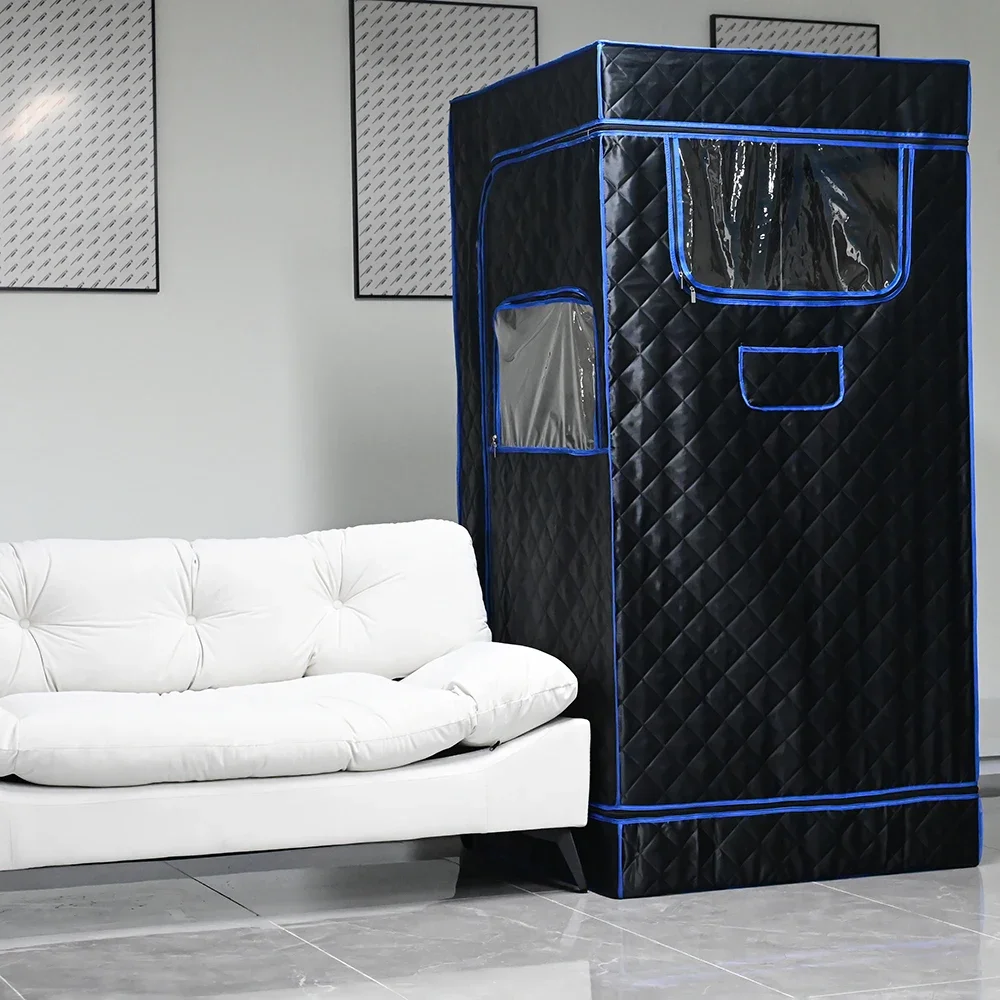 Portable Folding Steam Room Beneficial Skin 3L Machine Slimming Bath SPA Health Simple Joint Steel Frame Portable Sauna