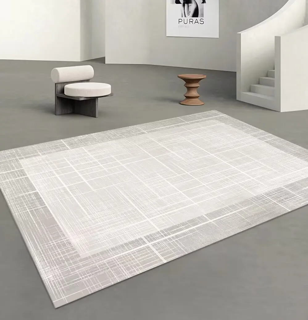 Simple Style Plain Rug Carpet Soft Home Decor Bed Room Decoration Large Carpets for Living Room Kid Non-slip Lounge Floor Mats 3