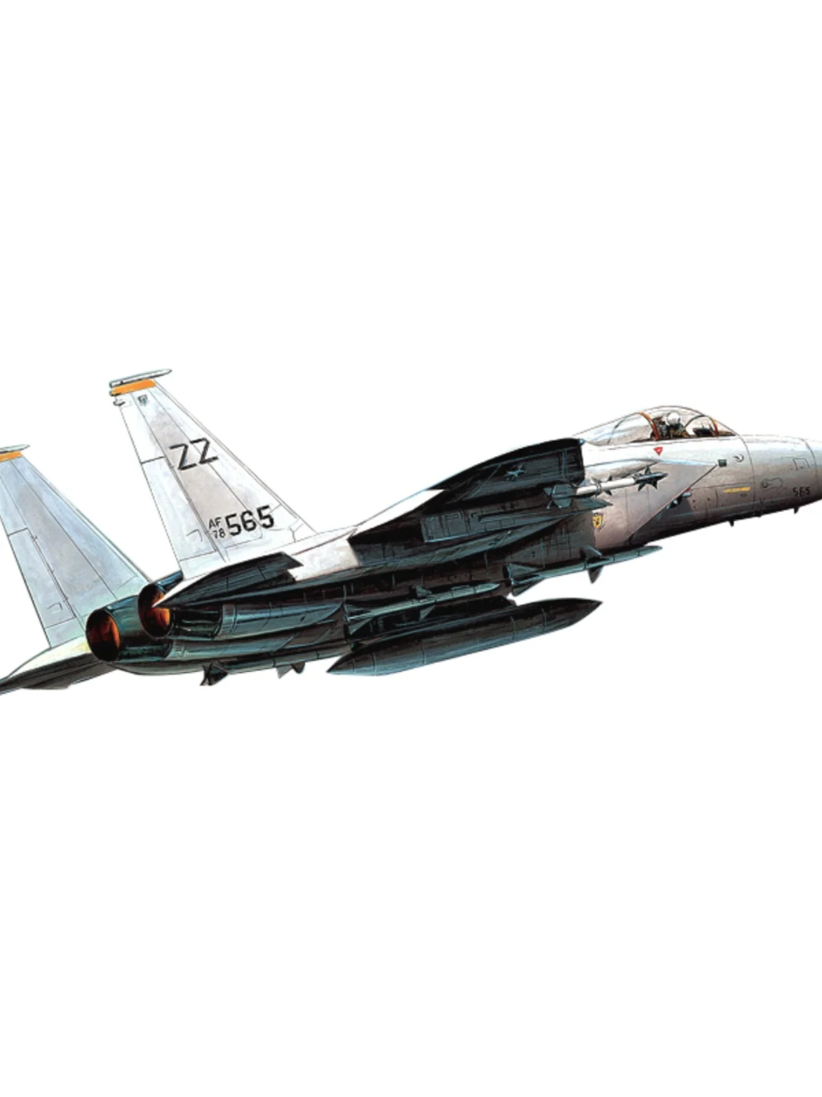 僕のアカデミーアセンブリ飛行機モデルキット、us F-15イーグル