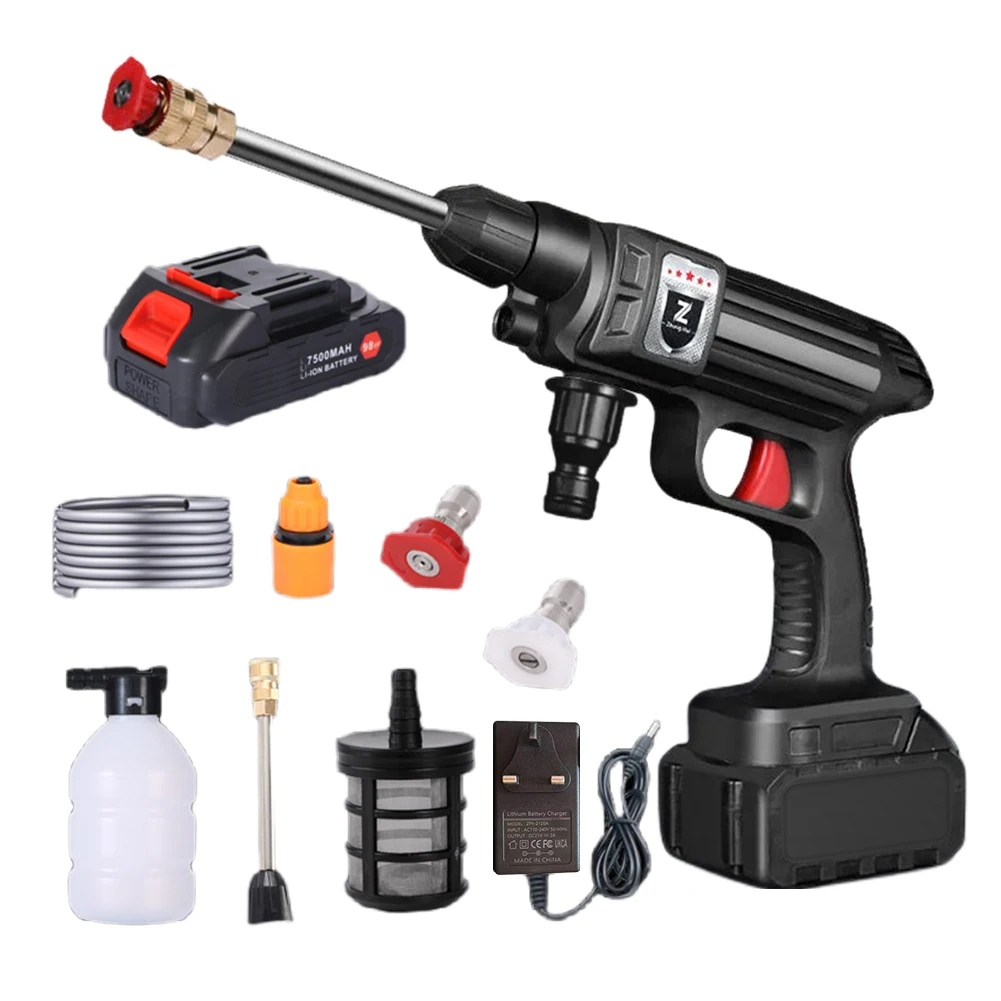 Rechargeable Car Wash Machine with Li-ion Battery for Auto Home Cleaning