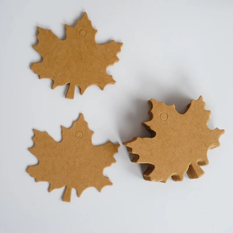 100-Blatt-Tags, Vintage, kreative dekorative Anhänger, DIY-Zubehör, Materialien, leere Hängeetiketten, Geschenkkarten, Herbst, Herbst, DIY-Dekoration – Detail 6