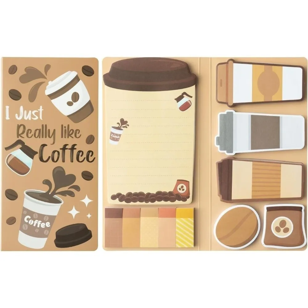 Colorful Cartoon Animal Sticky Notes Set - Cute and Funny Design Memo Pads