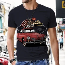  Men's T-shirts Loose Retro Car Pattern Hip Hop Breathable 3D Print Casual Oversized Tops Male Short Sleeve Tees Funny Style Cool 