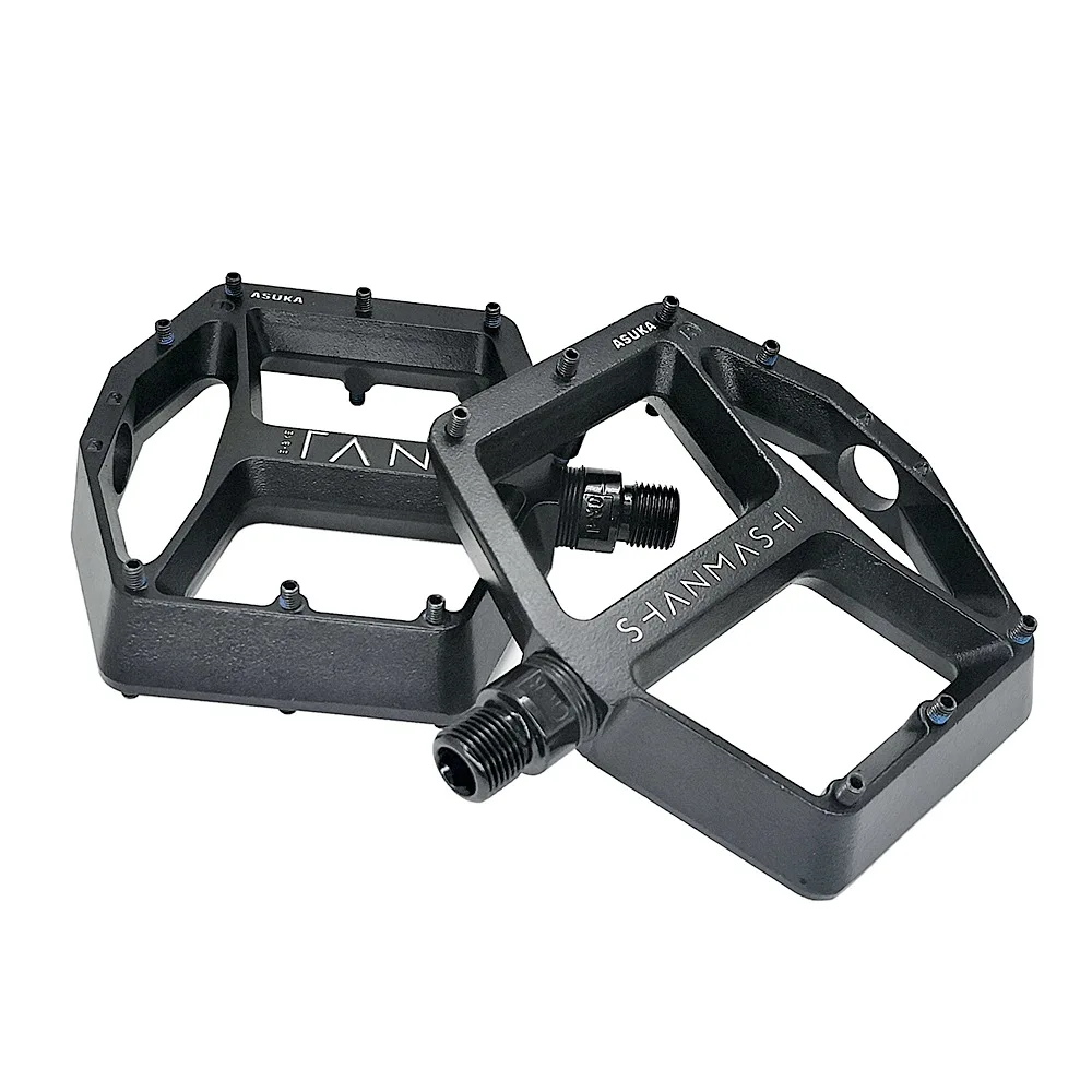 New SHANMASHI Magnesium alloy flat mountain bike pedal bicycle