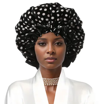 2024 Winter New Velvet Top Knotted Hijab Turban Hat African Women Bandana Bonnet Cap Muslim Islamic Head Wrap Hat Headscarf