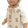 43cm Doll Outfits for 17-18inch Baby New Born Suit 18 Inch Girl Doll Bear Jumpsuit with Hat Clothes Set Accessories Holiday Gift 6