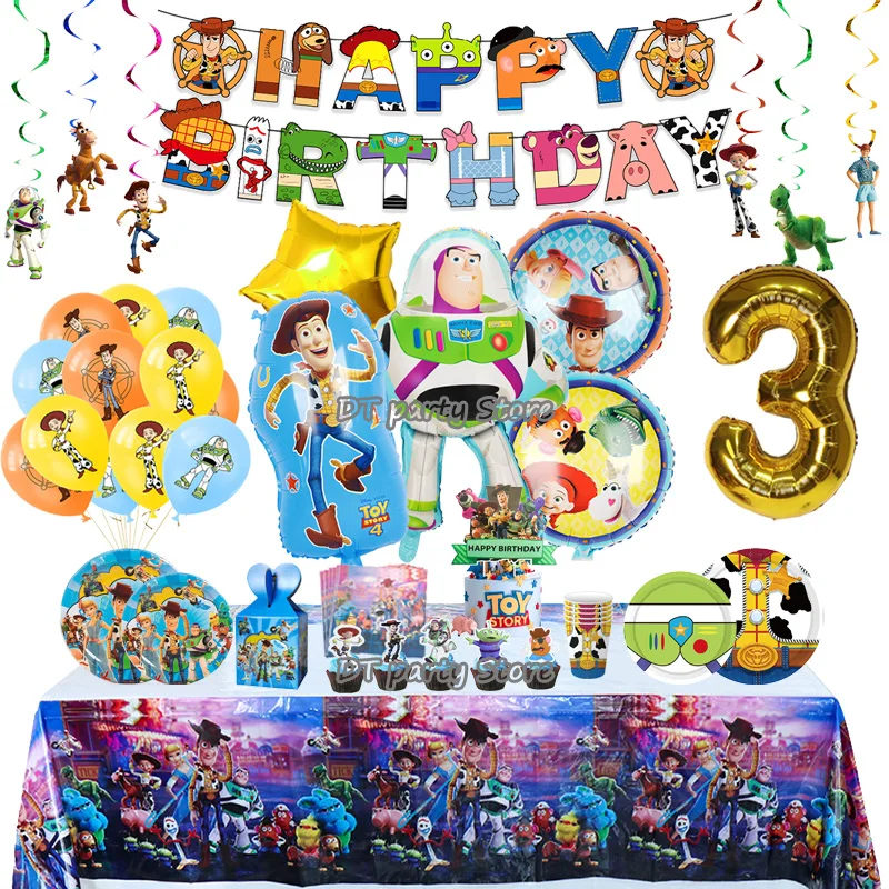 Birthday Party Supplies Buzz Lightyear Toy Story Balloon