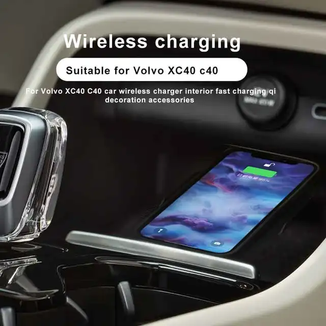 Volvo Aftermarket Car Wireless Charger Electric Car Charging Volvo