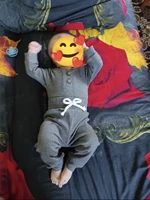 Baby Kleidung Set Rippen Strick – Bild 4