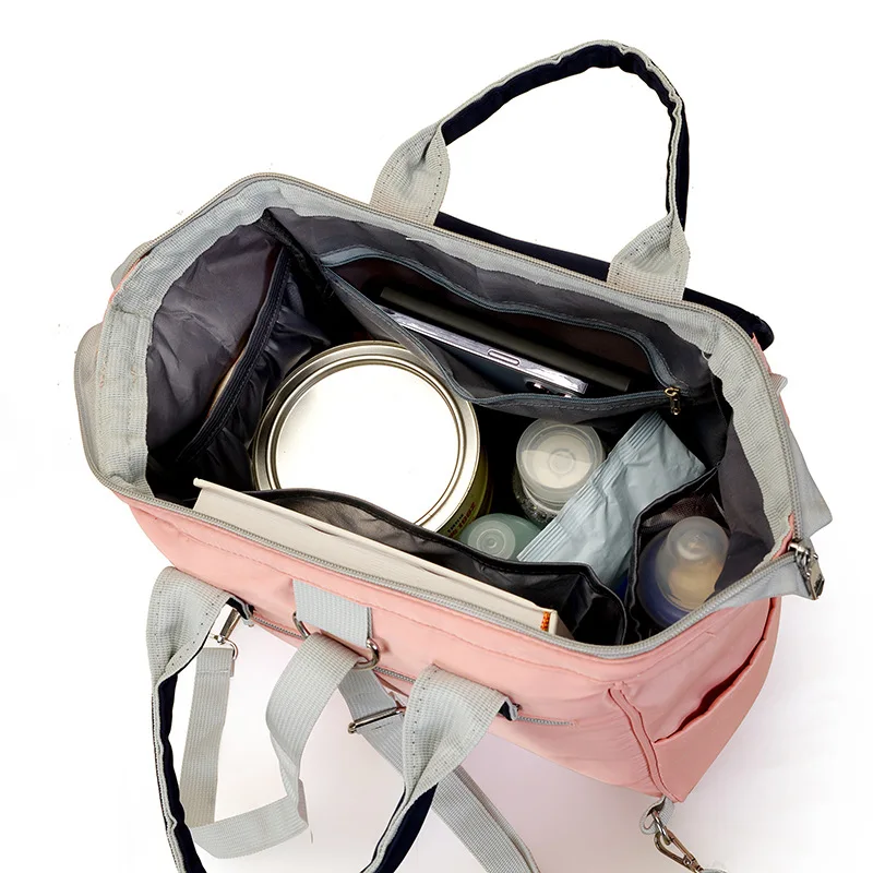 Baby Waterproof Light Weight Protable Mommy Diaper Backpack for Quick Outing Nappy Changing Bag Fashion Diaper Bag for Newborn