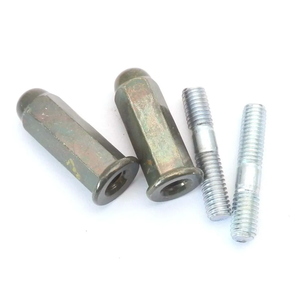 Scooter Muffler Exhaust Motorcycle Chinese Scooter Exhaust Studs Nuts Gasket Set Gy6 50cc 125cc 150cc Qmb139 Moto exhaust gasket