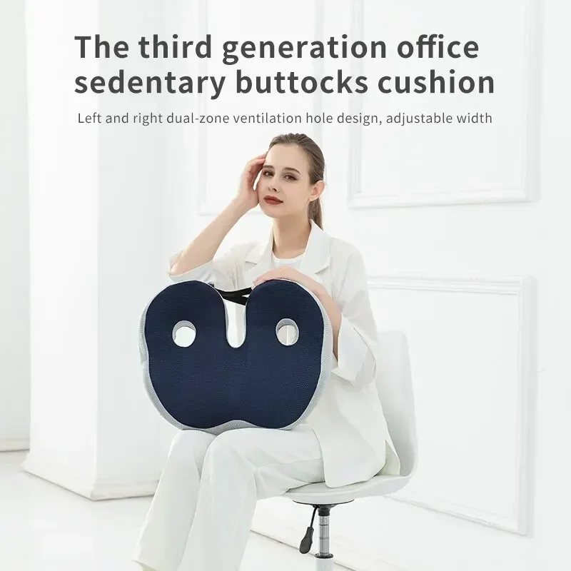 Office Chair Seat Cushion Comfort Memory Foam Pain Relief for Coccyx Hemorrhoid Tailbone Prostate Sciatica Pelvic Sores