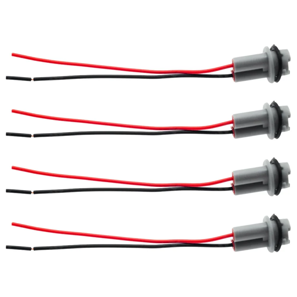 

High Quality Lamp Holder LED Light NOT Universal Fitment Plastic Simple Design T15 Rubber Wedge Connector Socket