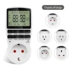 Electronic Digital Timer Switch Socket Kitchen Timer Outlet  Programmable Timing Socket Control  220V EU US UK AU Plug 1