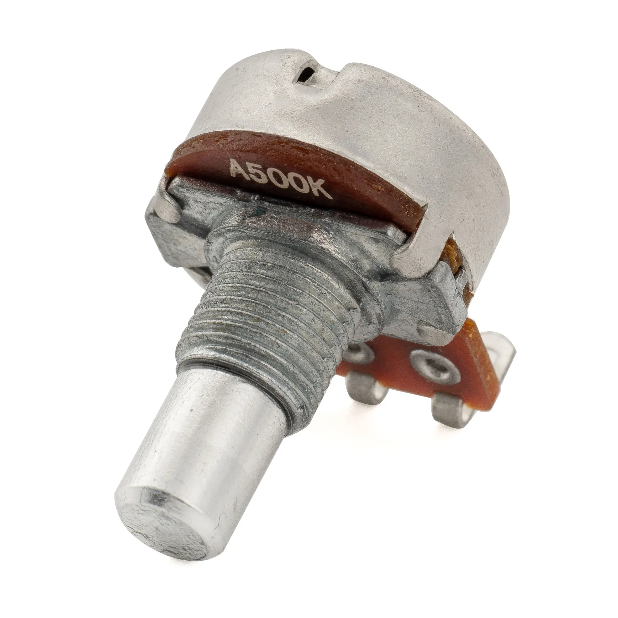 Alpha A250K/B250K/A500K/B500K Mini-Potentiometer, metrisch, mit kurzem Schaft, 6,5 mm, Audio-Linear-Potentiometer für E-Gitarre und Bass – Detail 13