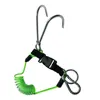 316SS Reef Drift Hook Spring Anti-Lost Rope Double End Diving Hook with Spiral Coil Lanyard Scuba Current Reef Hook 5