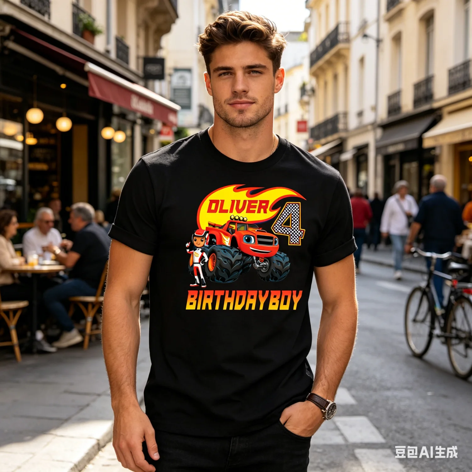 2026 Blaze Birthday Boy Shirt,Monster Machines Birthday Shirt,suitable for Kid/Adlut Everyday Wear 2