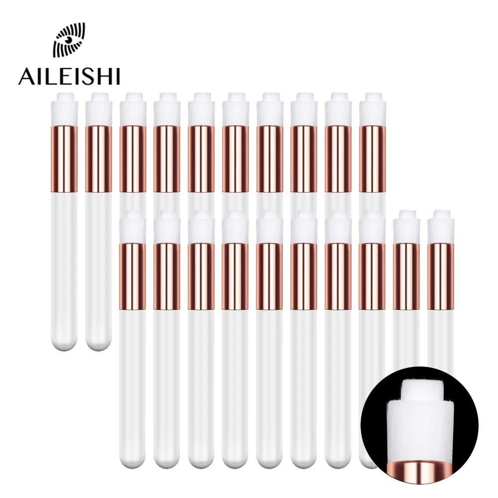 5/20/50/100pcs Eyelash Cleaning Brush Lash Shampoo Brush for Eyelash Extensions Peel Off Blackhead Remover Makeup Tools