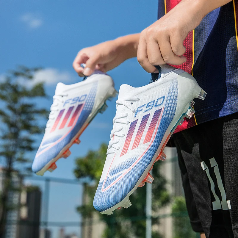 Description Picture 3 of itemOutdoor Men Sneakers Soccer Shoes Football Boots Ankle Cleats Professional Sport Wholesale Drop Shipping Futsal Unisex Grass