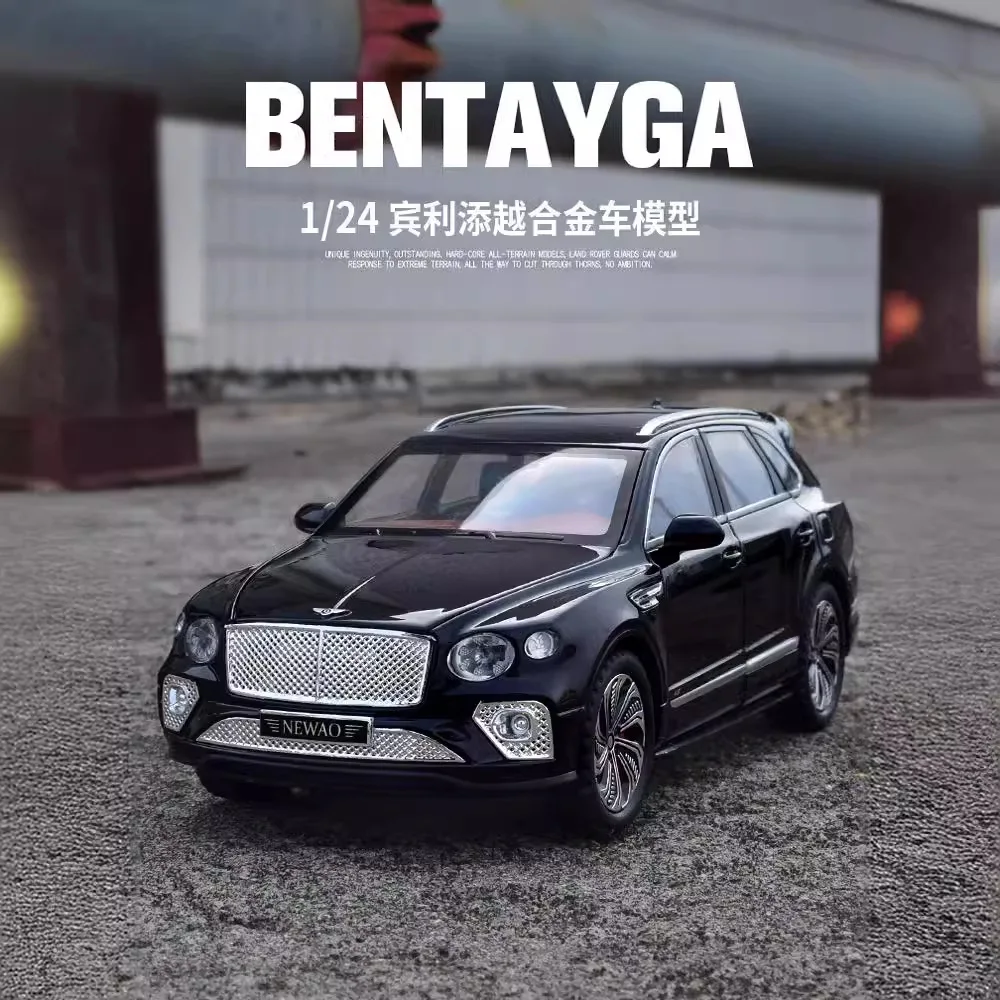 

Модель автомобиля Bentley Bentayga из металлического сплава в масштабе 1:24
