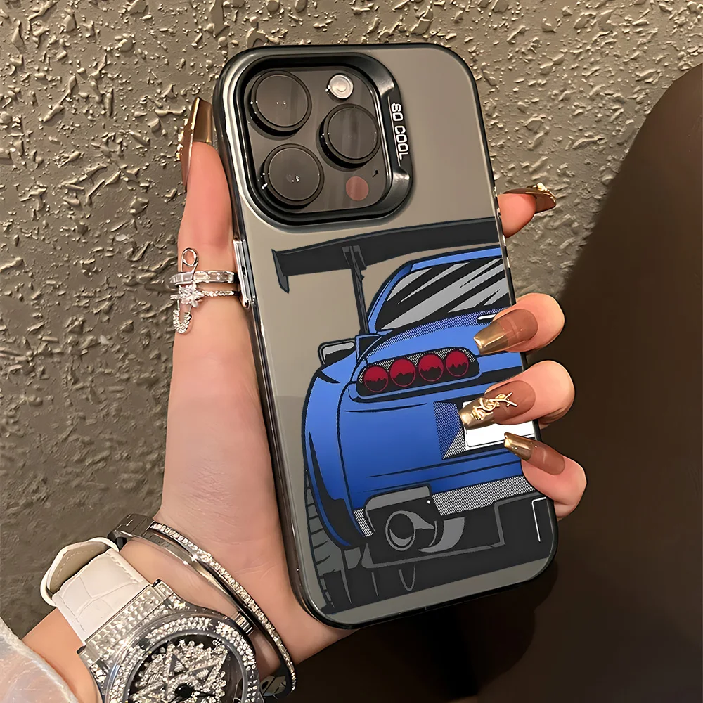 Cool JDM Sports Car Matte Phone Case