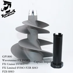 OEM:YV-TP-12/18 Captain Jet Ski Impeller fit Yamaha GP1800 Waverunner FXSVHO FX Cruiser SVHO FX Limited SVHO FZR FZS SHO 160mm