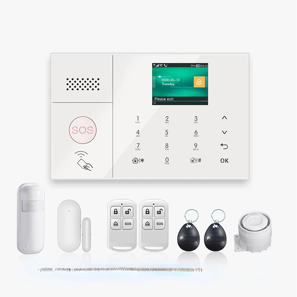 

Wifi 4G Smart Life Home Wireless Door Sensor Motion Detector Security Burglar Alarm System