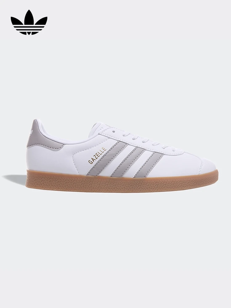 Original Adidas Gazelle Clover T-Shoes Casual Scarpe Da Allenamento Tedesche Retro Sports White Grey Scarpe Da Uomo E Da Donna Sneakers