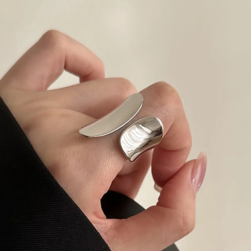 LeCalla Juego De Anillos Abiertos De Plata De Ley 925 Para Mujer, Ajustables, Minimalistas, Para Verano, Playa, Joyería Para Pies, Medium, Plata De Ley, Sin Piedra Preciosa