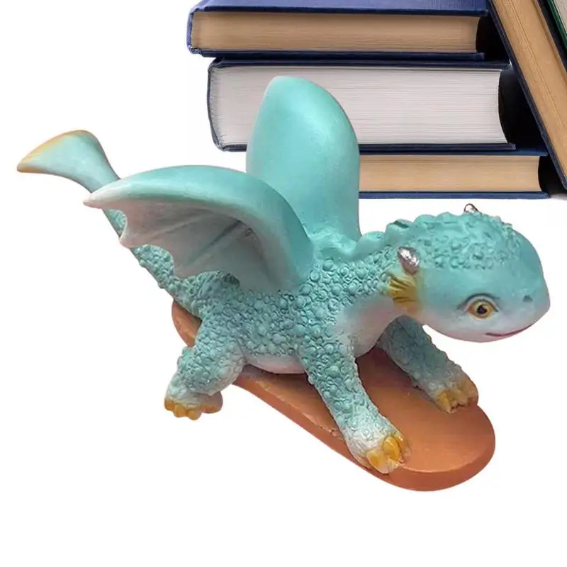 

Dinasour Figurine Decor Fun Decorative Statue Of Dinasour On Skateboard Cute Art Crafts Creative Table Top Ornaments For Study