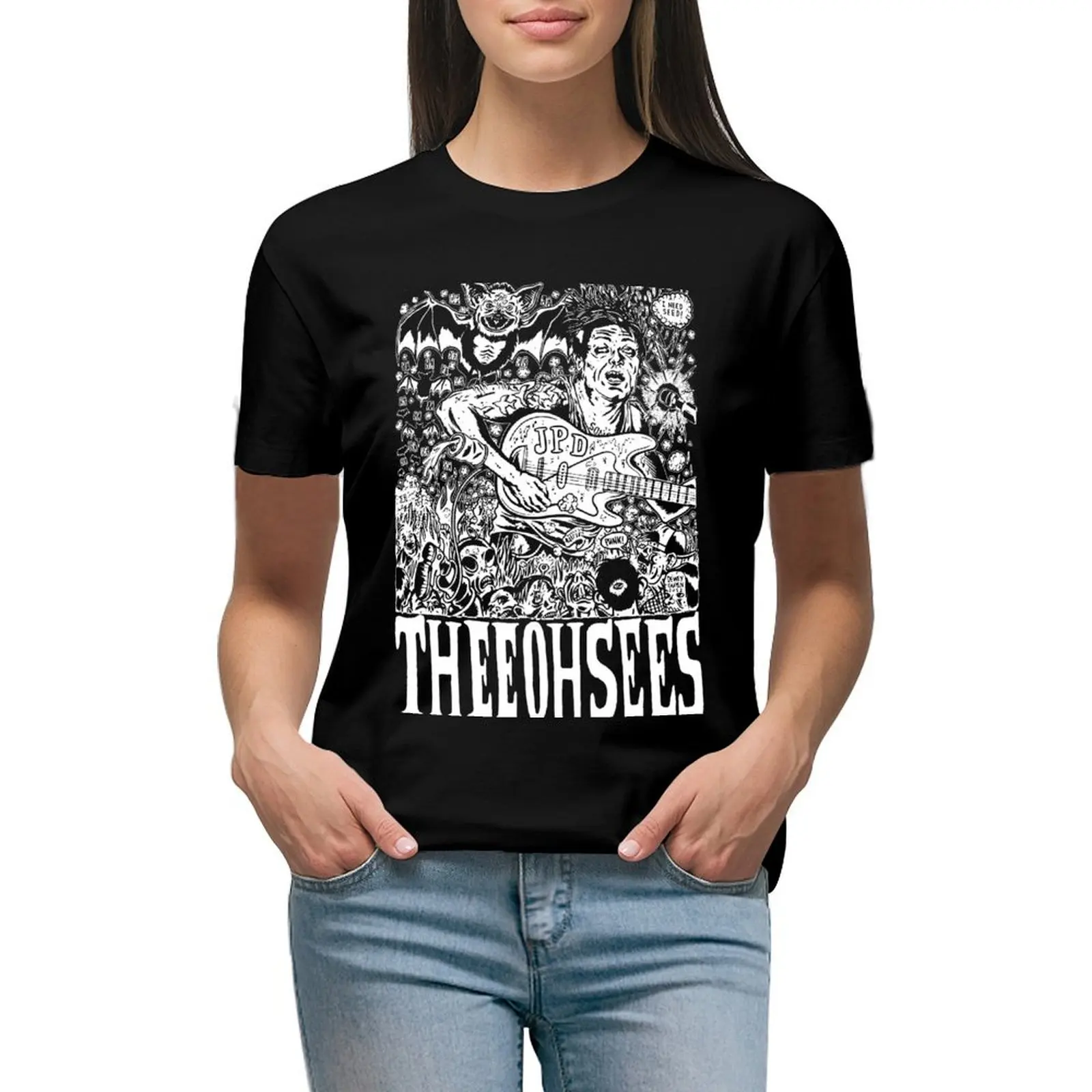 

thee oh sees i need seed T-Shirt kawaii clothes Female clothing quick-drying quick drying t-shirts for Women pack