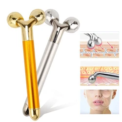 Electric Roller Beauty Bar Vibrating Facial Roller Massager Face Lifting Anti-Wrinkle Skin Care Roller Face Slimming Tool