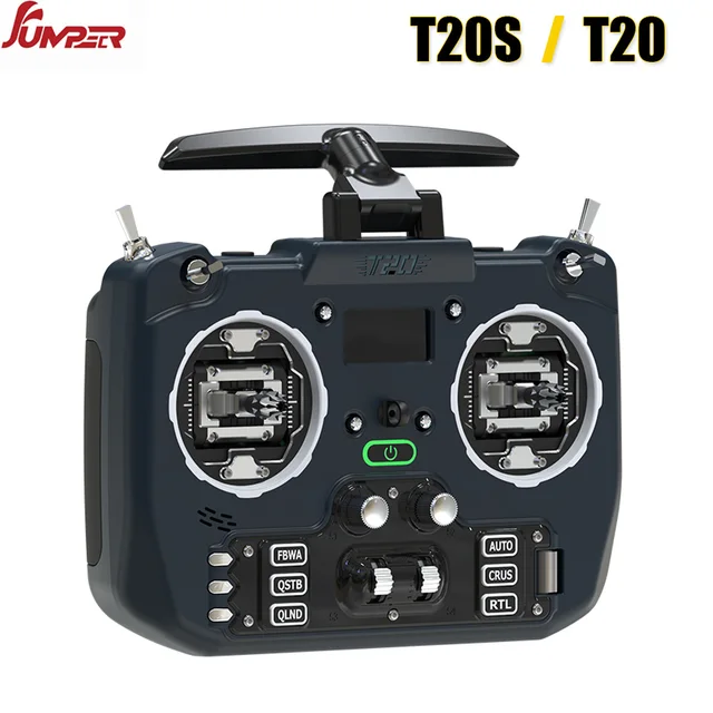 Jumper T20S V2 ExpressLRS ELRS 2.4GHz/915MHz Hall/RDC90 Sensor Gimbal EdgeTX Radio Transmitter for FPV RC Racer Drone Airplane 1