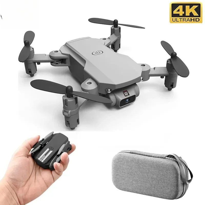 

New WiFi Fpv Air Pressure Altitude Hold BlackMini Drone 4K 1080P HD Camera And Gray Foldable Quadcopter RC Dron Toy