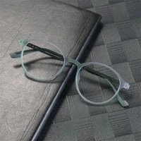 Новые сверхлегкие резиновые очки из титанового сплава TR90 для близорукости, круглые ретро-круглые оптические очки по рецепту, оправа для мужских и женских очков — изображение 5