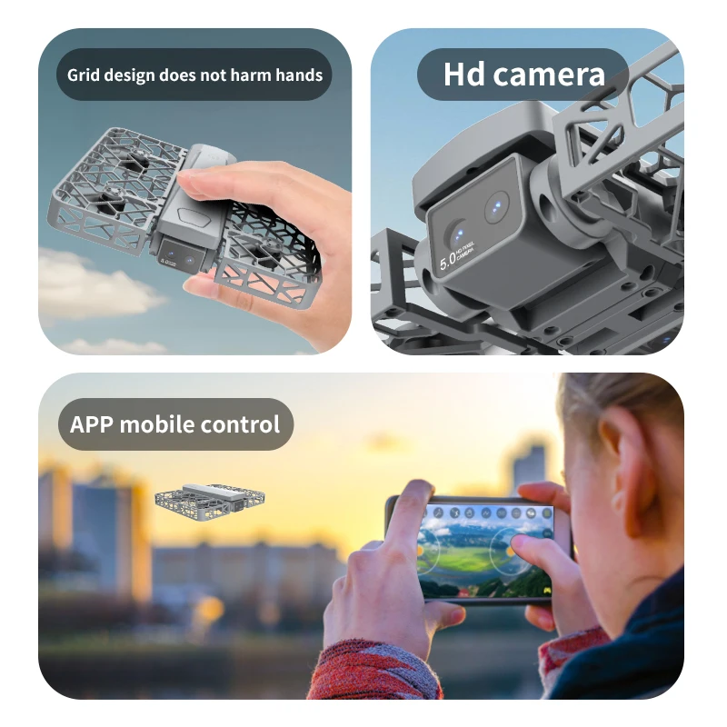 Drone S161MAX 6K Noir - Caméra HD WiFi, Pliable, GPS