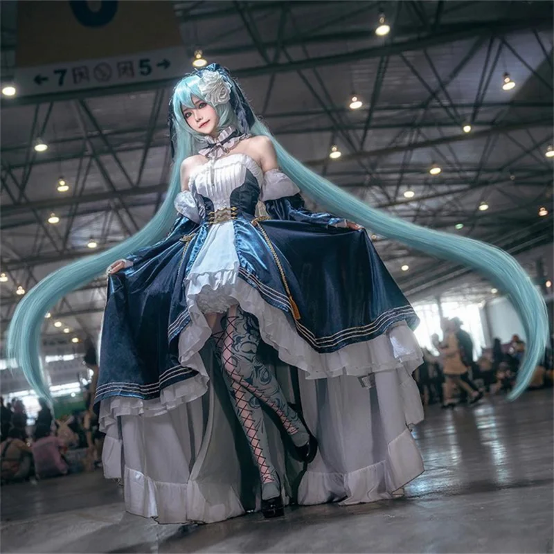 

AGCOS Miku 39вечерние косплей девушка MIKU аниме Рождественская форма для ролевых игр красивые костюмы для косплея
