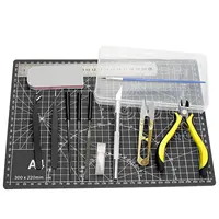 2Pcs Heavy Duty Self Healing Cutting Mat A4 Double Sided with Clear Angle Grids for Sewing Quilting Glass Cutting 6