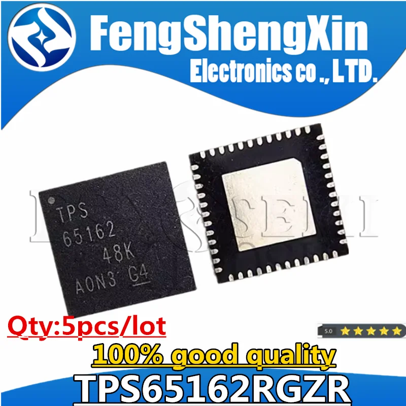 

5pcs/lot TPS65162 TPS65162RGZR VQFN-48 Chips