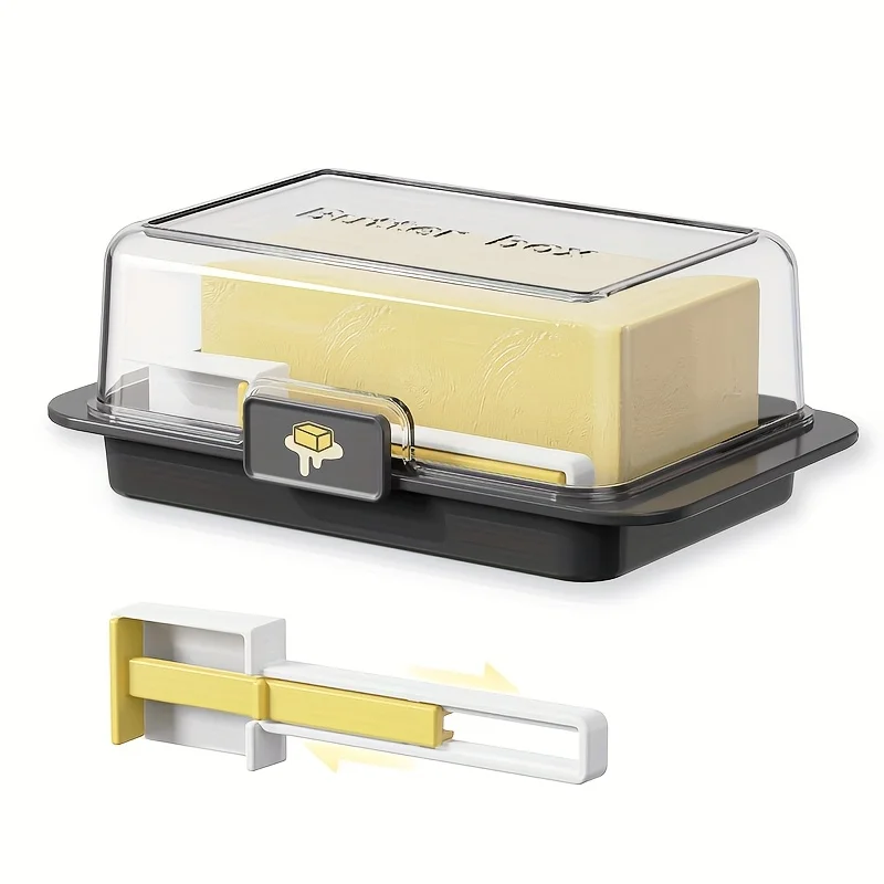 Butter Dish with Cutter and Spoon 1pc butter storage box
