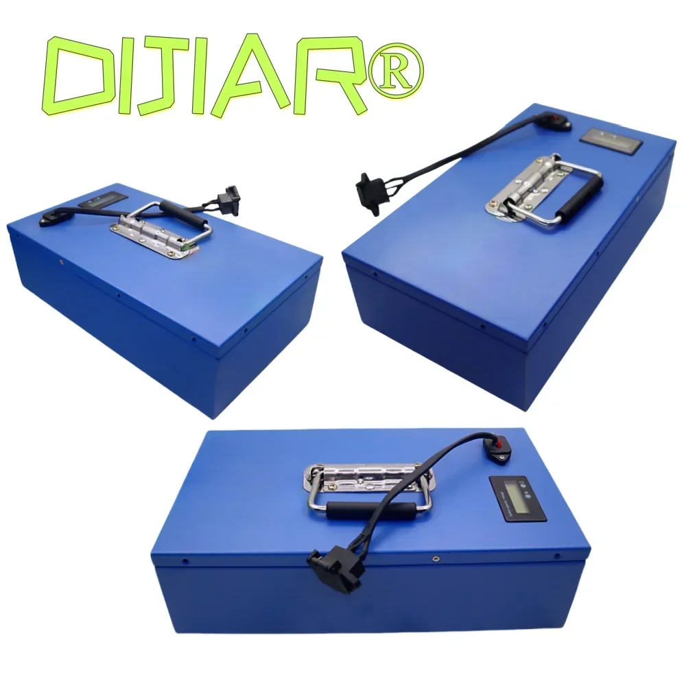 Air freight fast transportation, 24V20AH-100Ah, 18650 full capacity lithium battery, metal shell, applied to 250-3000W equipment 3