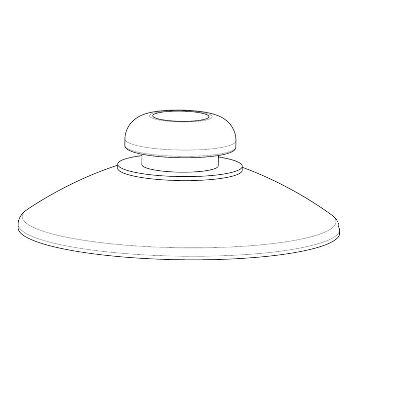50 mm Saugnäpfe, PVC-Saugnäpfe, 5 cm Vakuum-Saugnapf, starker Saugnapf aus Glas für Küche/Badezimmer/Auto (12 Stück) – Detail 1