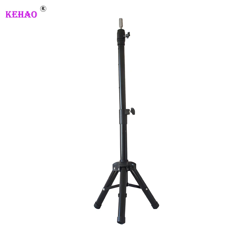 Hairdressing Wig Stand Tripod Training Mannequin Head Tripod Holder For Hairdressers Salon Styling For Wig Display Making