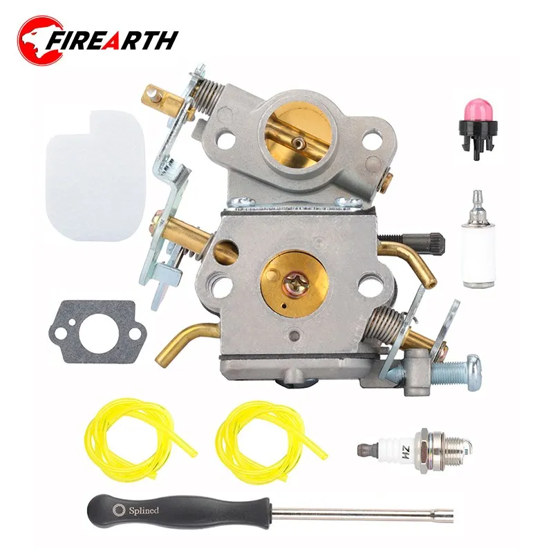 

Chainsaw Carburetor Kit Replacement OEM 530035589 530035590 for Zama C1M-W26C for Poulan P3314 P3416 P4018 Garden Tools Parts